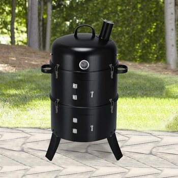Zahradni Gril S Udirnou Lokomotiva Avenberg Bbq