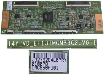 Carte T-CON (TCON) Pour TV HF5XXQUB-F20_002 - Référence HF580QUBF20 40-9820185AD, Neuf